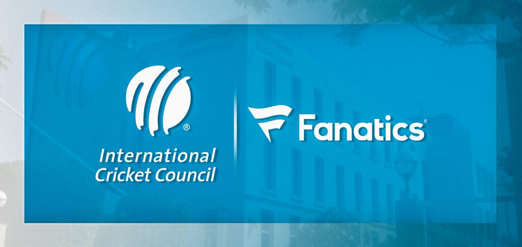ICC inks new deal with Fanatics