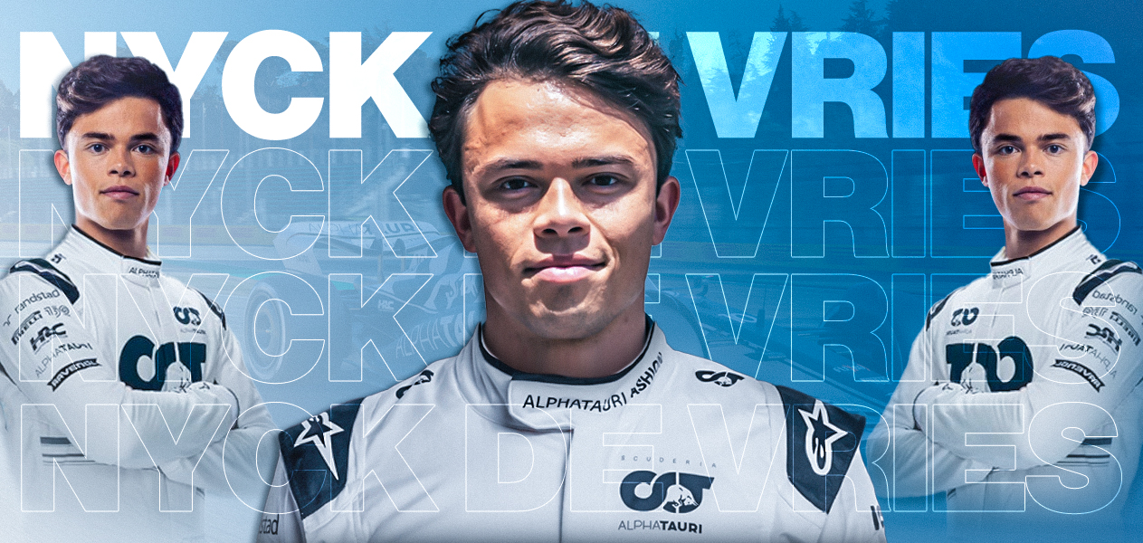 AlphaTauri announce Nyck de Vries as Gasly's replacement