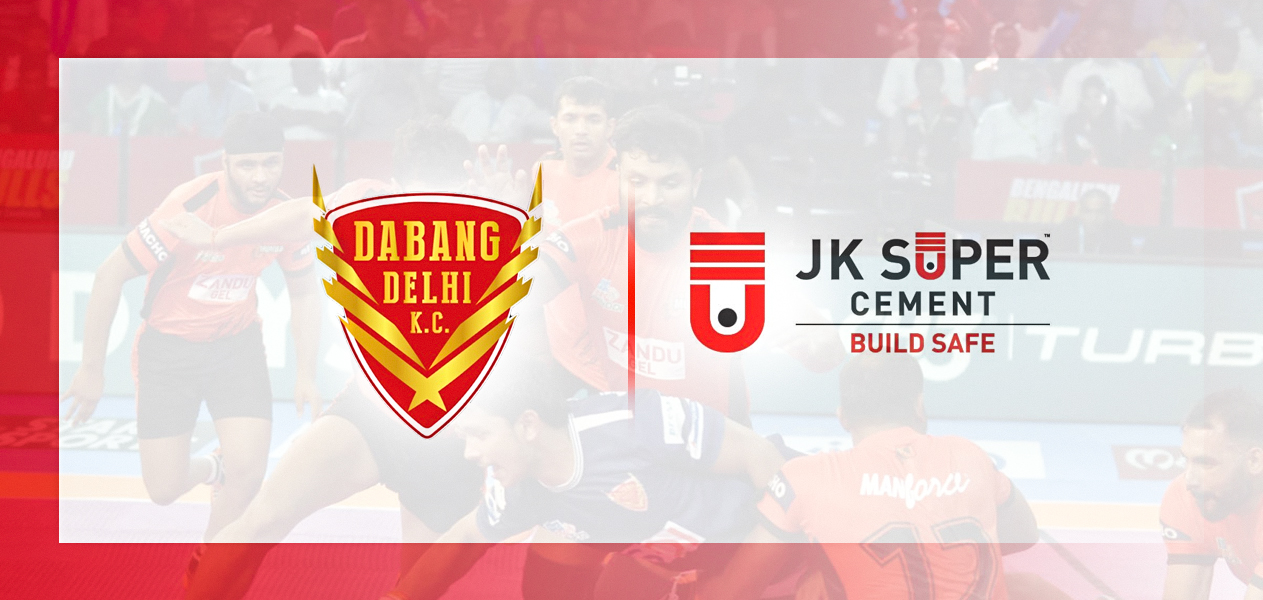 Dabang Delhi Kabaddi extends partnership with JK Cement