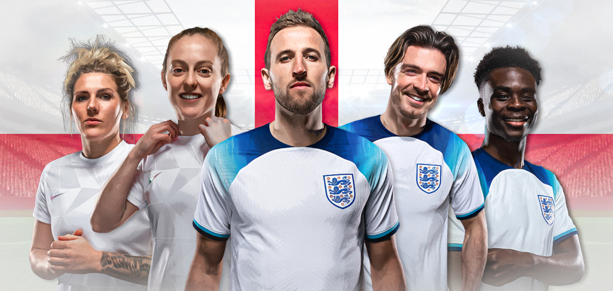 England national football team sponsors 2022 men's women's team sponsors