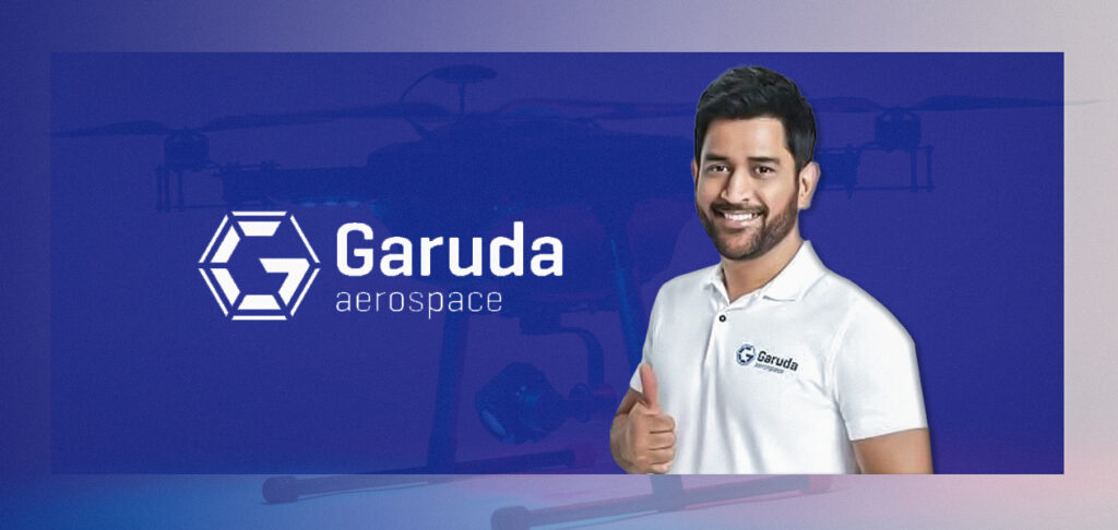 MS Dhoni launches camera drone ‘Droni’ with Garuda Aerospace