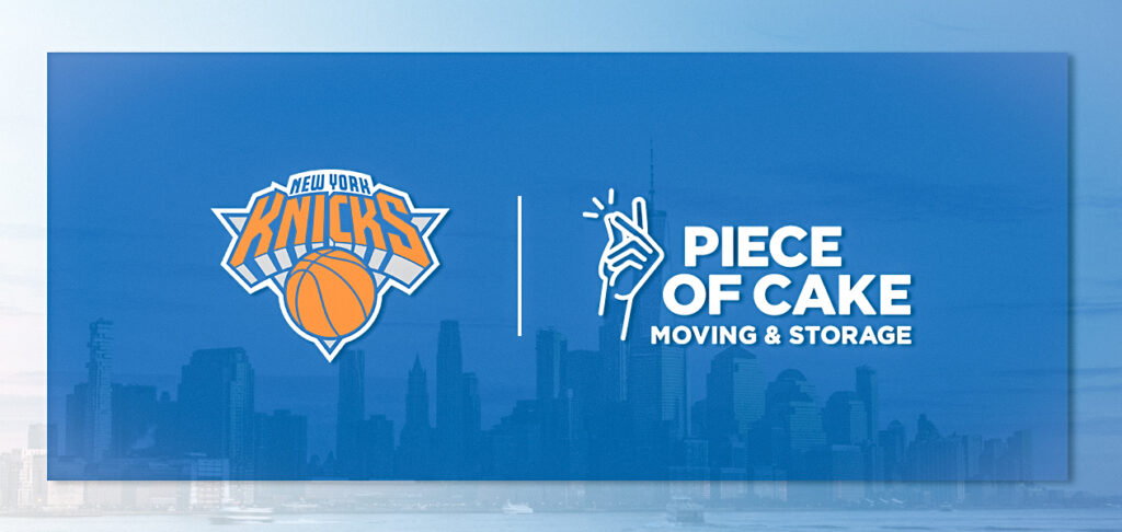New York Knicks appoints Piece of Cake as Moving and Storage Partner
