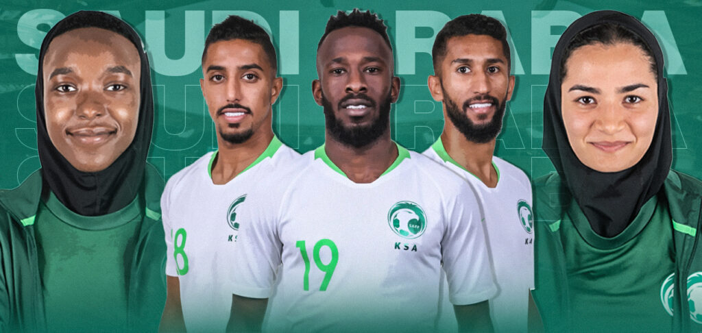 Saudi Arabia Football Team Sponsors Men's Women's team