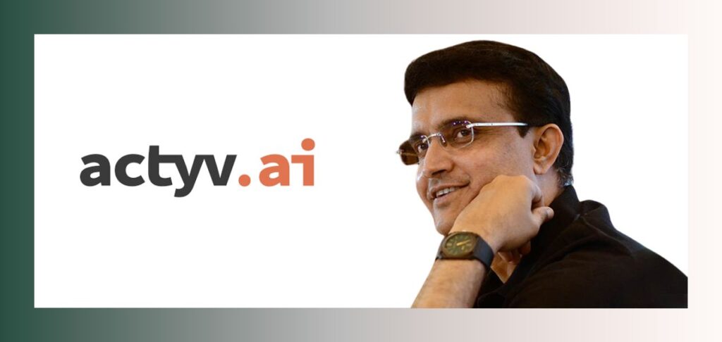 Sourav Ganguly partners with actyv.ai