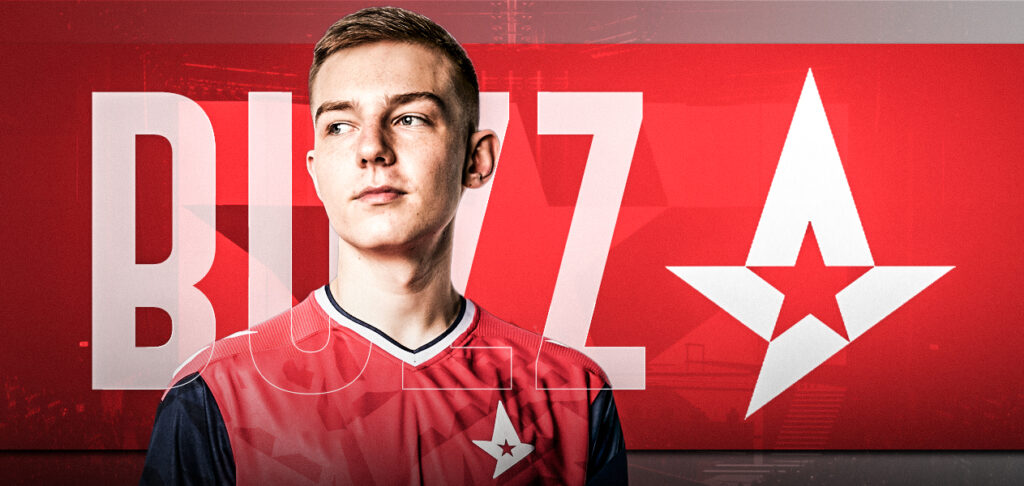 Astralis complete CSGO line-up with Buzz signing