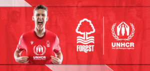 Nottingham Forest FC announce UN Refugee Agency as shirt sponsor for rest of 2022-23 season