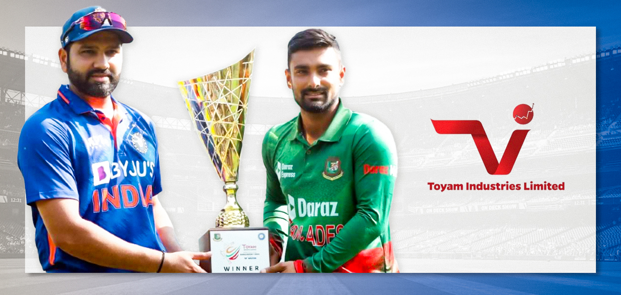 Toyam Sports joins as sponsor for India's tour of Bangladesh