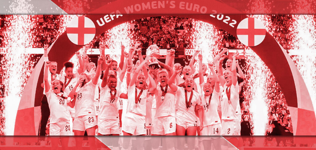 Top 10 moments in sports 2022 - England women winning the Euros