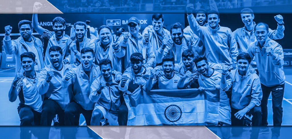 India’s first Thomas Cup win