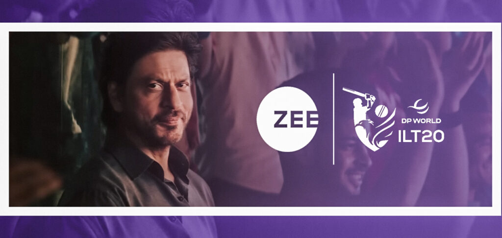 Zee partners with SRK for DP World International League T20