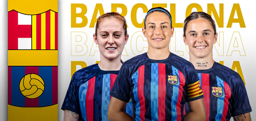 Best women's club football #2 Barcelona Femení (Spain) 