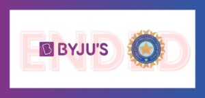 BYJU'S set to end partnership with BCCI