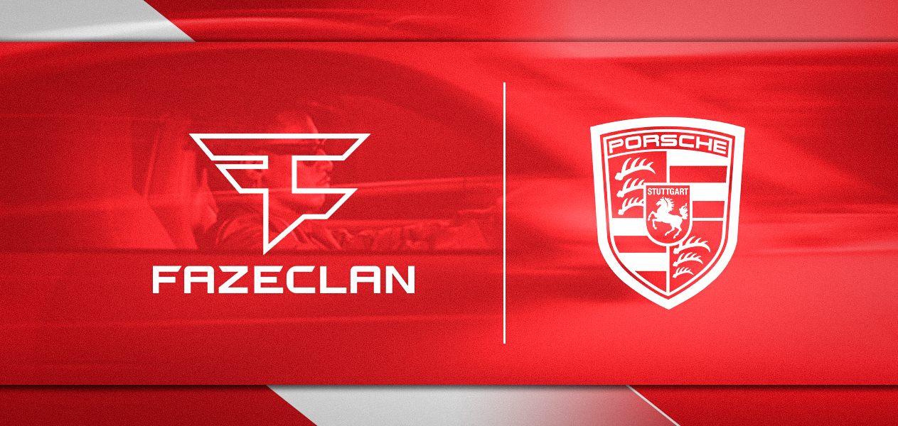 FaZe Clan inks new deal with Porsche