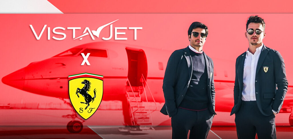 Ferrari and VistaJet renew partnership
