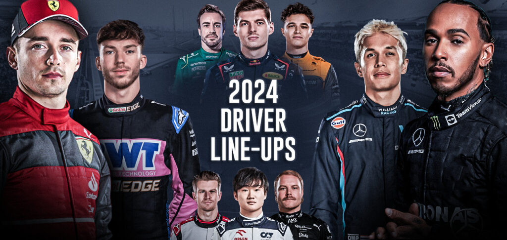 Formula One 2024 Driver Line-ups