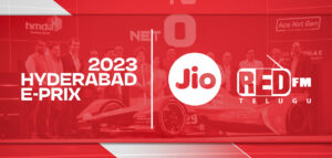 Hyderabad E-Prix gets two new partners Reliance Jio and RedFM Telugu come onboard