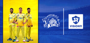 CSK team up with Vision11