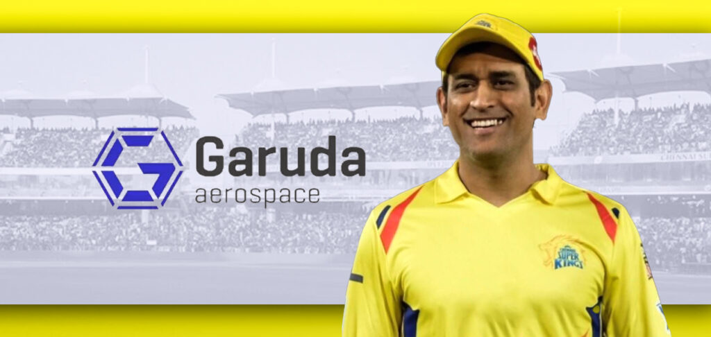 CSK teams up with MS Dhoni backed drone tech startup Garuda Aerospace