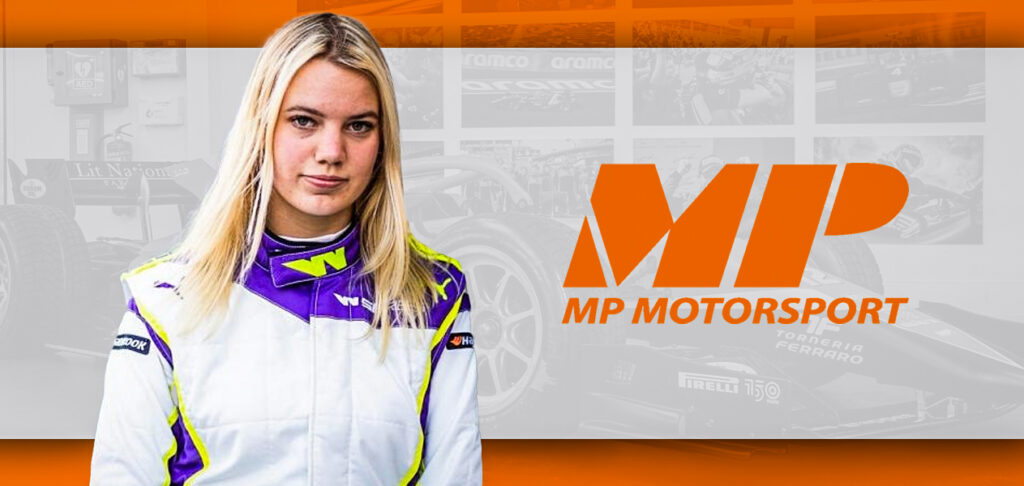 Emely De Heus signs for MP Motorsports for F1 Academy
