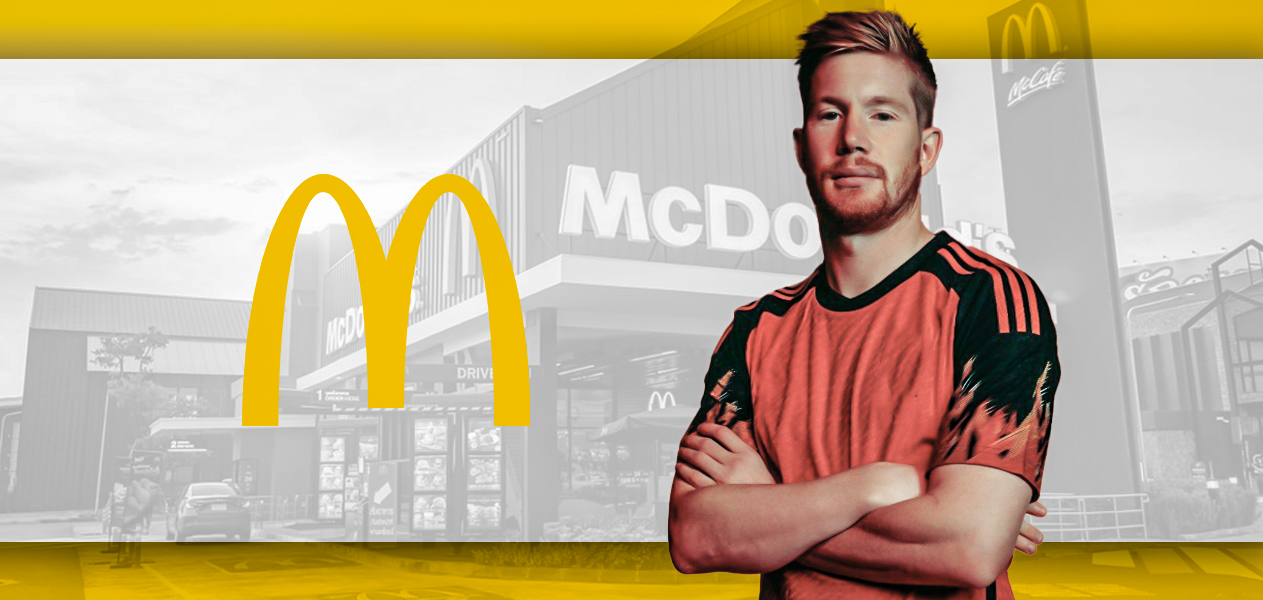 McDonald's announces partnership with Kevin De Bruyne