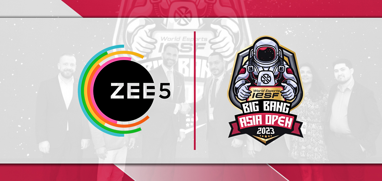 ZEE5 enters into esports with streaming IESF Big Bang Asia Open 2023