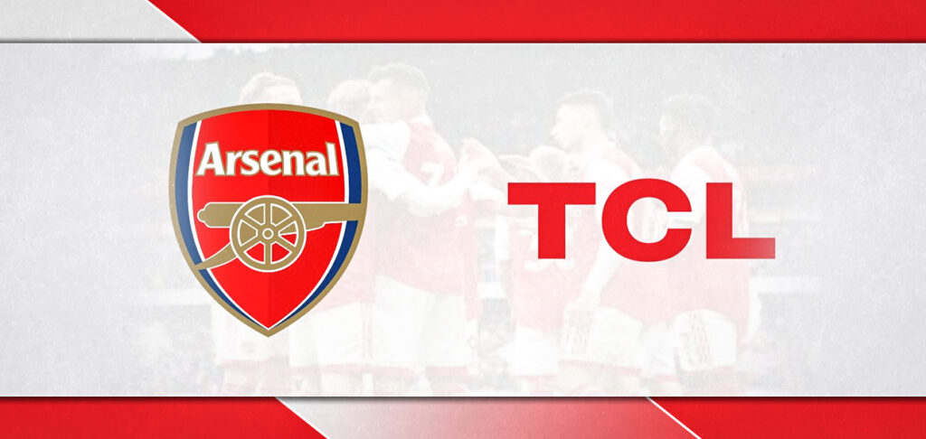 Arsenal teams up with TCL