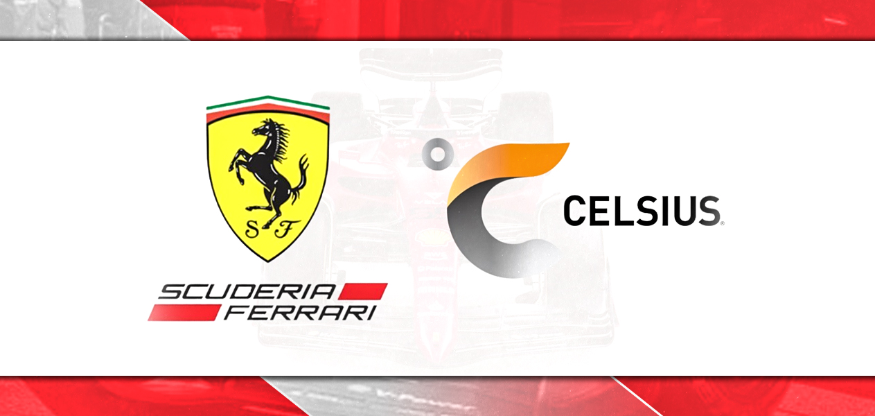Ferrari announce partnership with Celsius