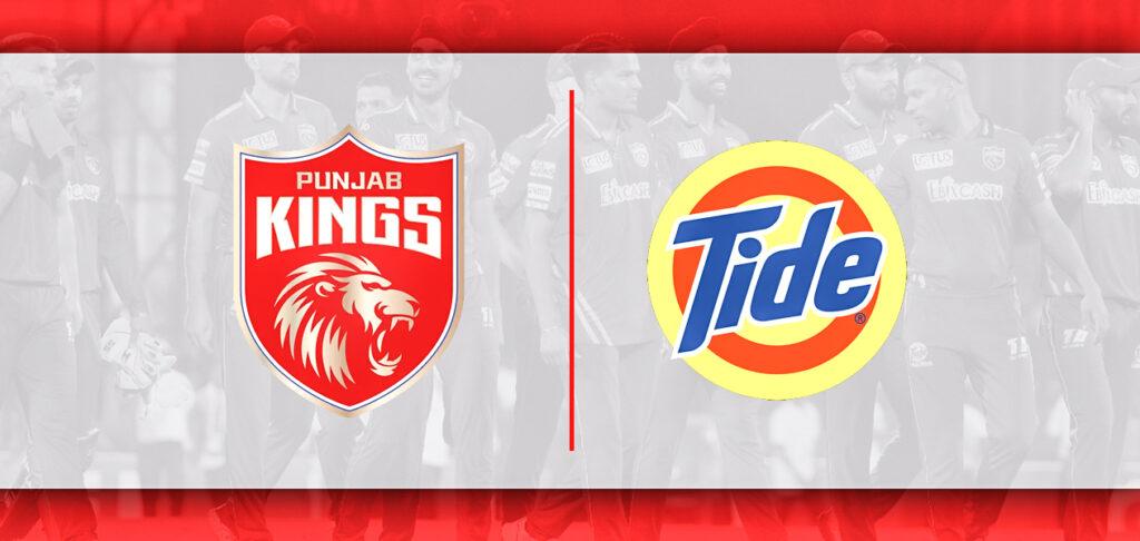 Punjab Kings teams up with Tide
