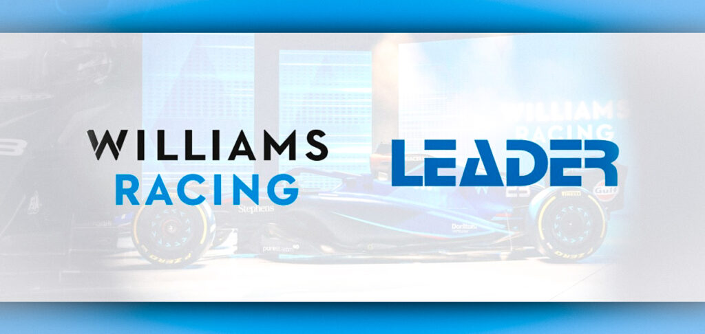 Williams Racing inks partnership with LEADER