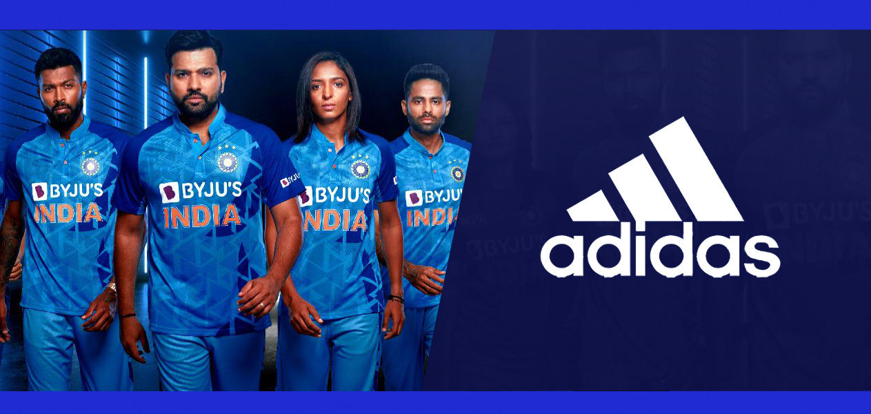 BCCI announces New India Jersy - Adidas as new kit sponsor.