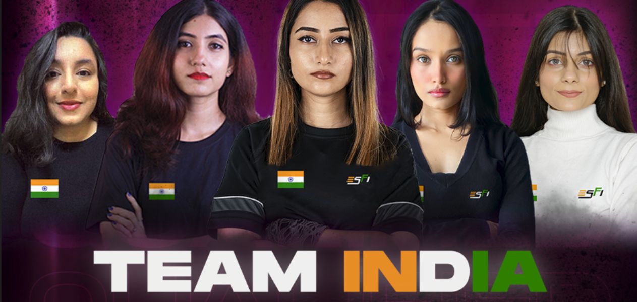 India female CSGO team qualify for Asian Championship