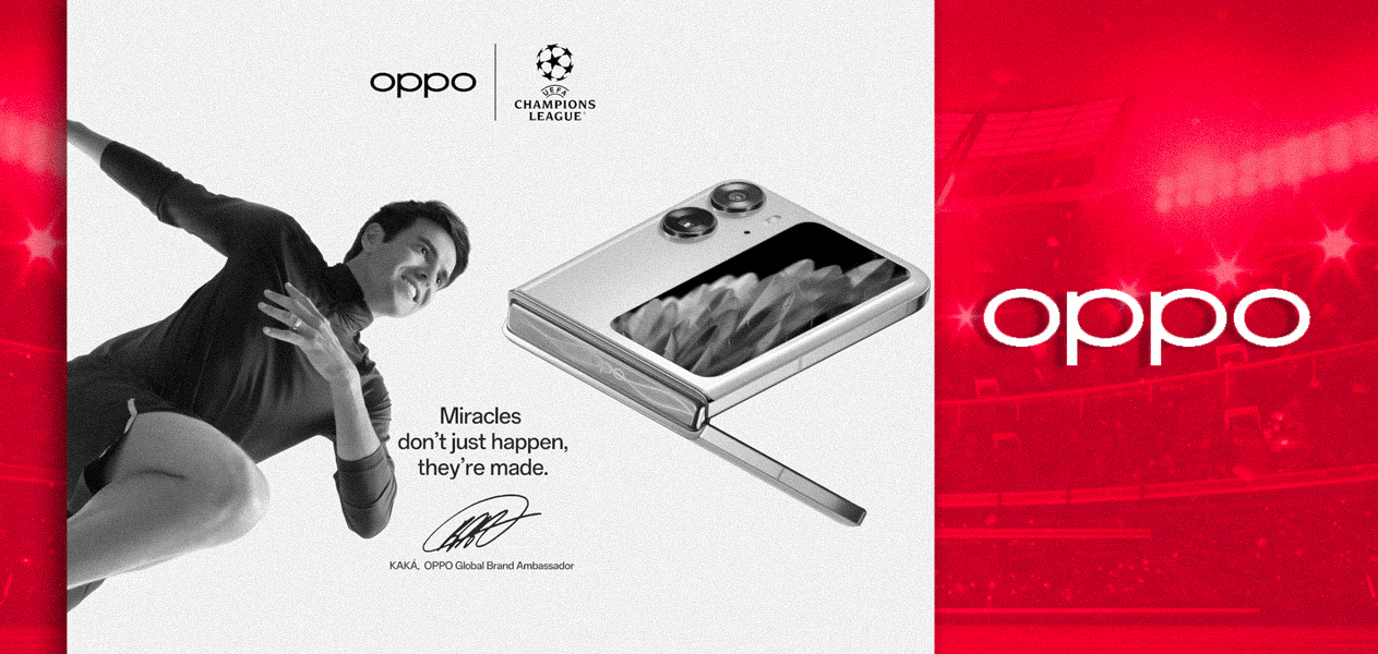 Kaká joins OPPO for UEFA Champions League