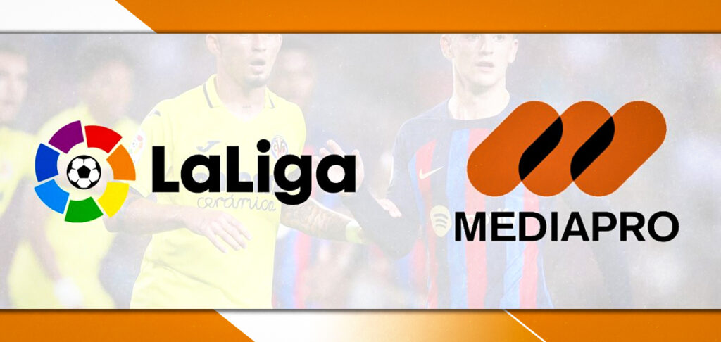 LaLiga inked a partnership renewal with Mediapro