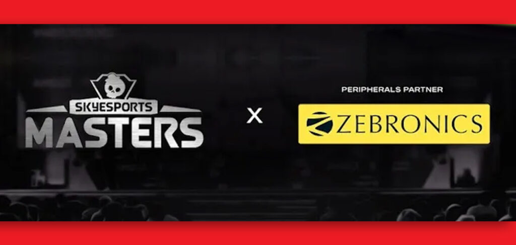 Zebronics teams up with Skyesports Masters