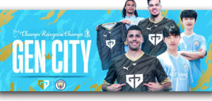 Manchester City F.C announces partnership with esports company Gen.G
