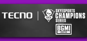 TECNO Mobile and Skyesports unite for the return of BGMI with the Skyesports Champions Series