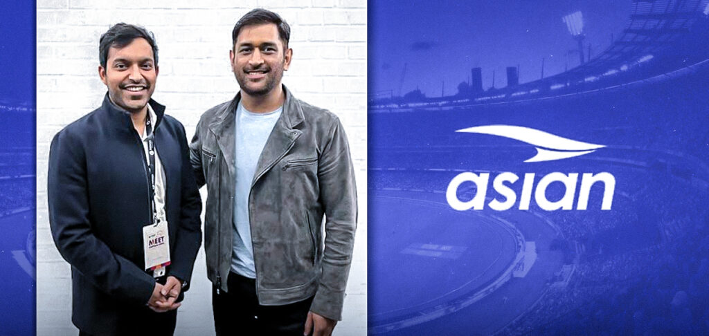 MS Dhoni teams up with Asian Footwear