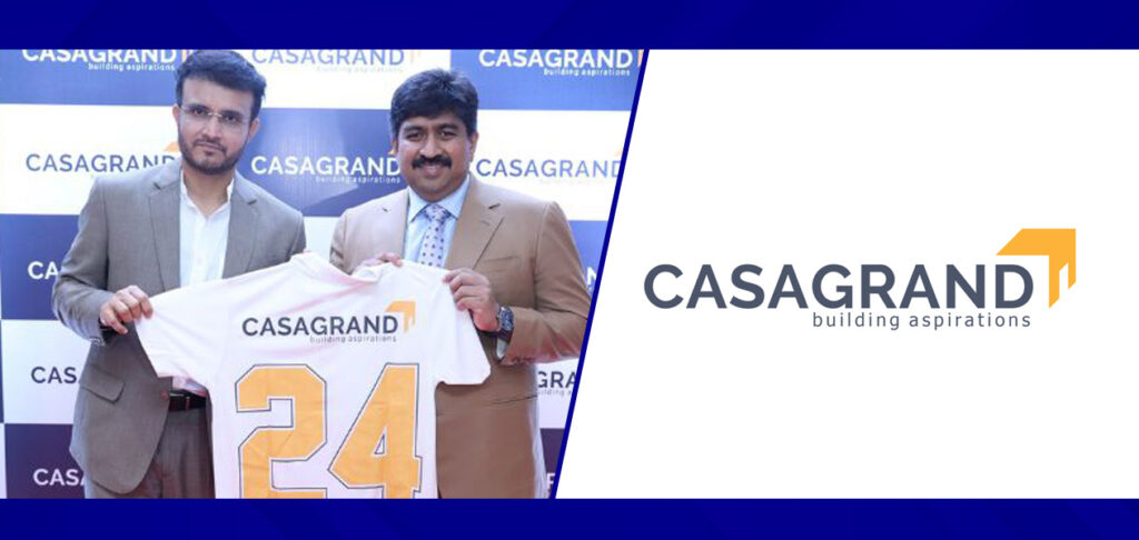 Casagrand ropes in Saurav Ganguly as brand ambassador