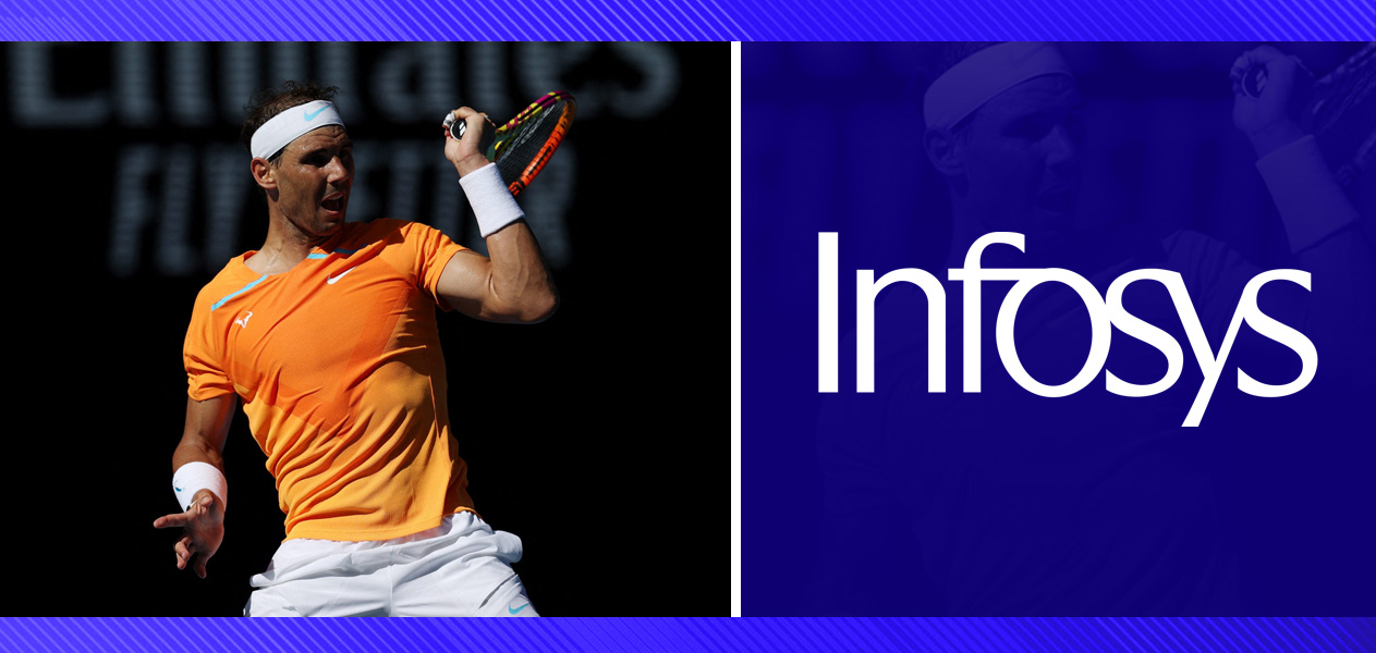 Infosys Onboards Rafael Nadal as Ambassador for the Brand and Infosys’ Digital Innovation