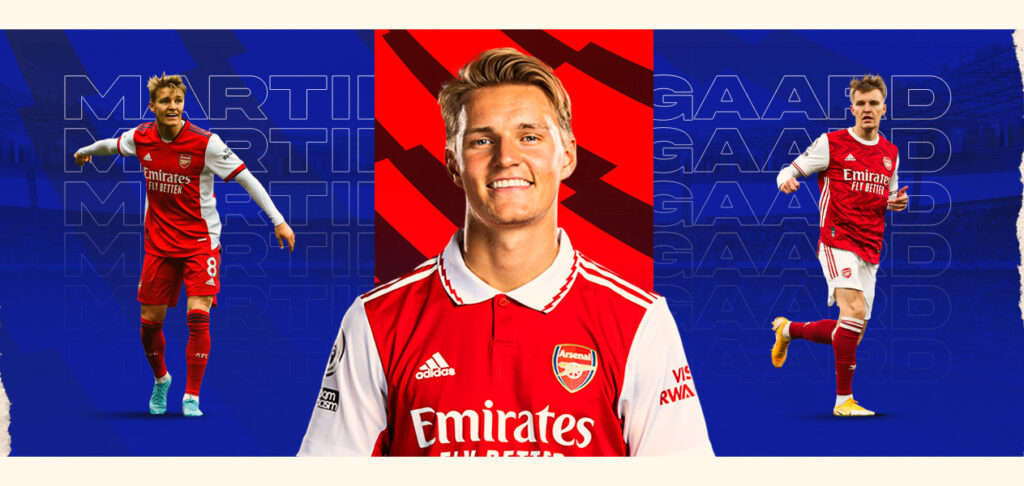 # 2. Martin Ødegaard (Arsenal)
