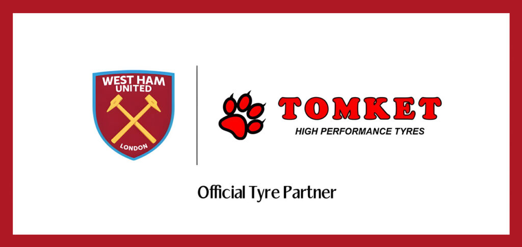West Ham United announce Tomket Tyres as new official tyre partner