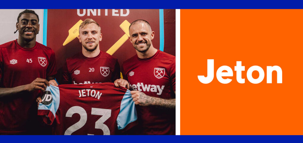 West Ham extend Jeton partnership