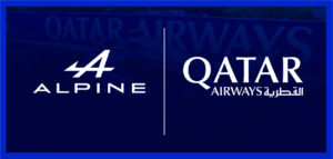 Alpine teams up with Qatar Airways