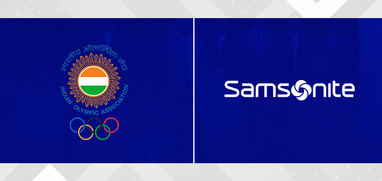 Indian Olympic Association partners with Samsonite