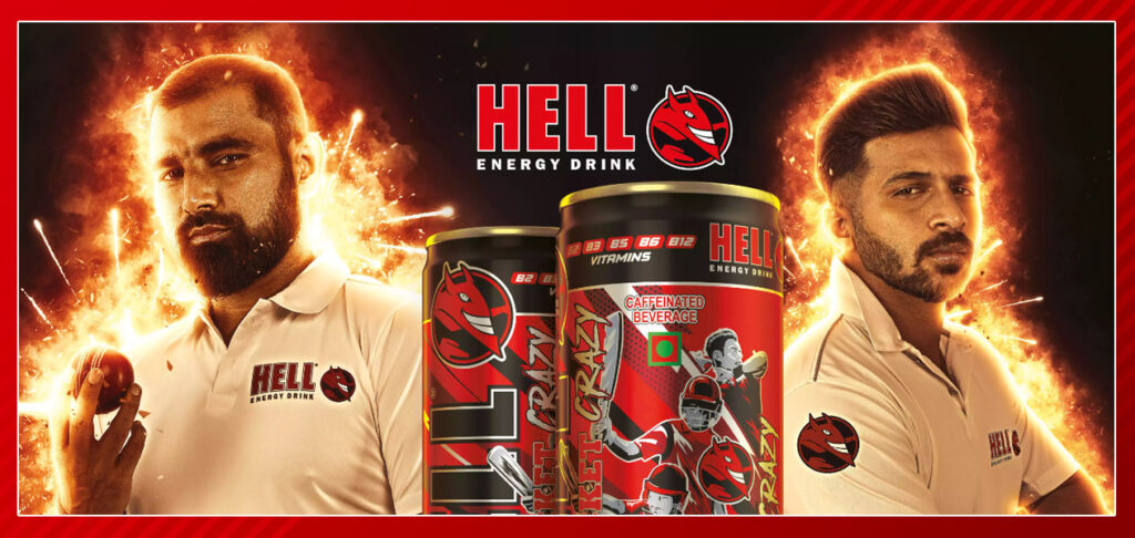 HELL ENERGY teams up with Shami and Shardul Thakur