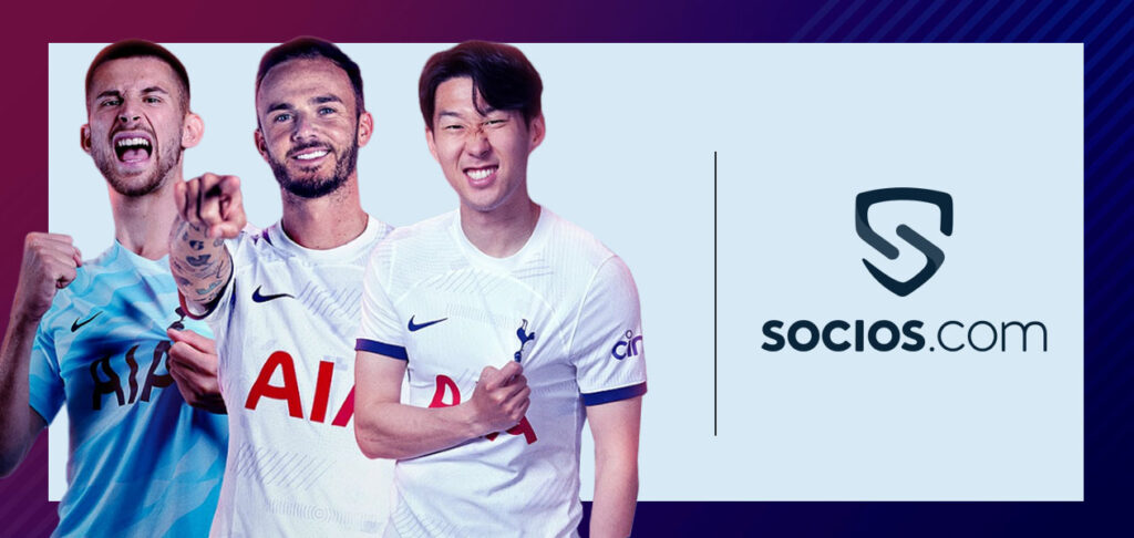 Spurs and Socios.com join hands