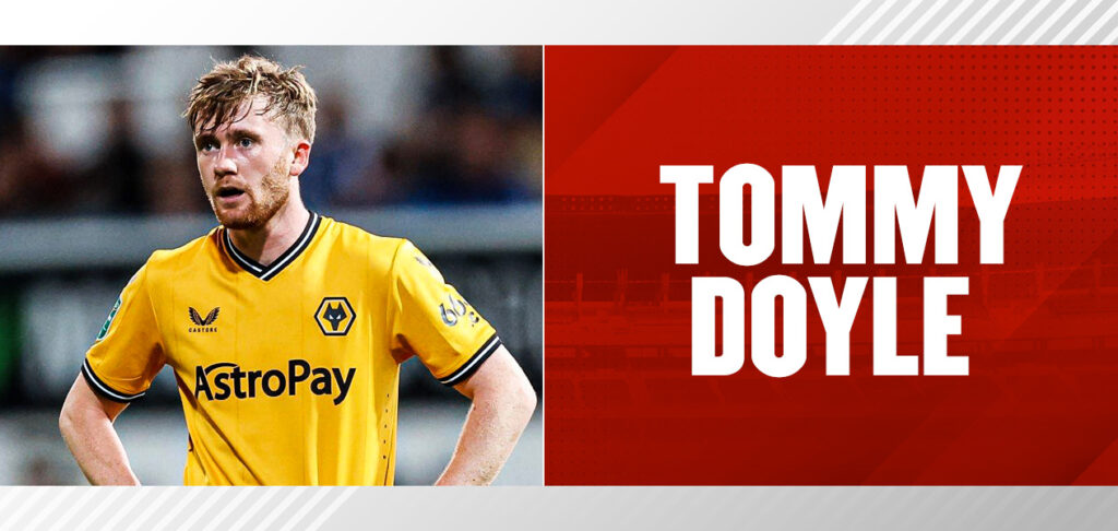 9. Tommy Doyle | Wolverhampton Wanderers FC