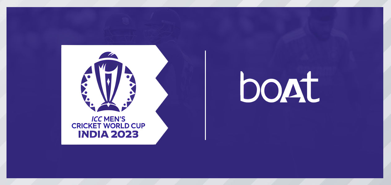 boAt partners with the ICC for CWC 2023