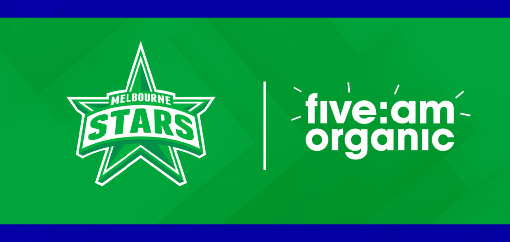 Melbourne Stars secures five:am organic deal