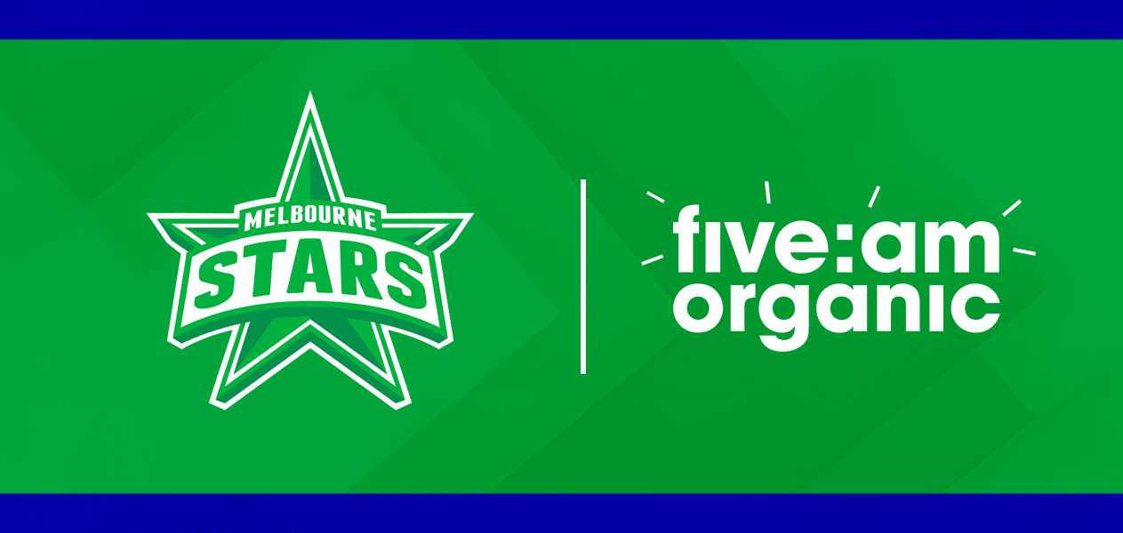 Melbourne Stars secures five:am organic deal